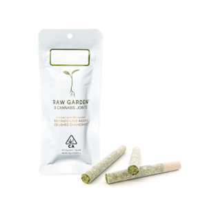 Raw Garden - Slurmy Temple (I) | 3pc Diamond Infused Prerolls | Raw Garden