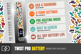 Twist Pro Battery (510 Thread)