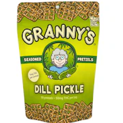 Granny's | 50mg THC Pretzels | Dill Pickle