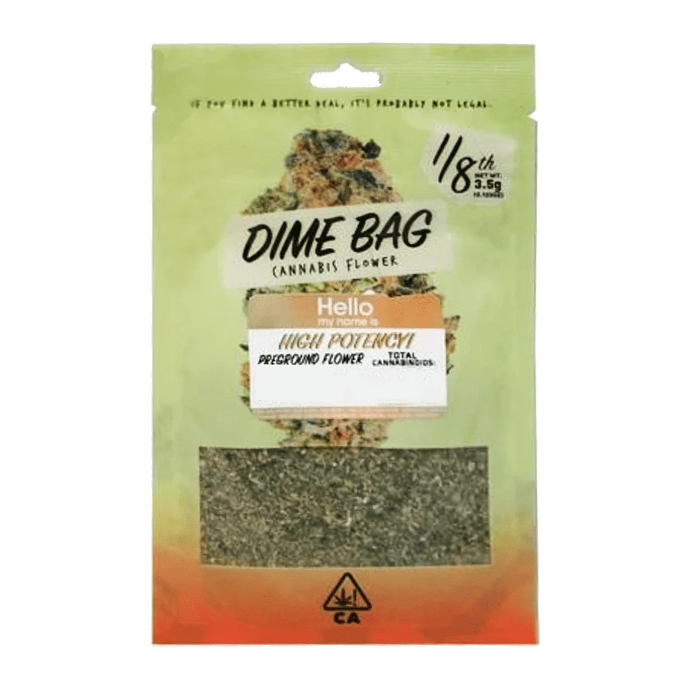 Dime Bag - Kush Berry Pre-Ground (Eighth) Main Image