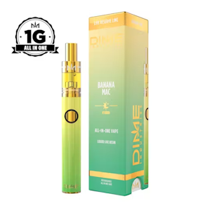 DIME INDUSTRIES - Dime Industries | Banana Mac | Live Reserve All-In-One Rechargeable Vape  | 1g