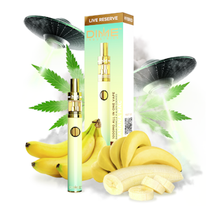 Dime Industries - Banana Mac (H) 76.81% THC | Dime Industries | Live Reserve 1g AIO