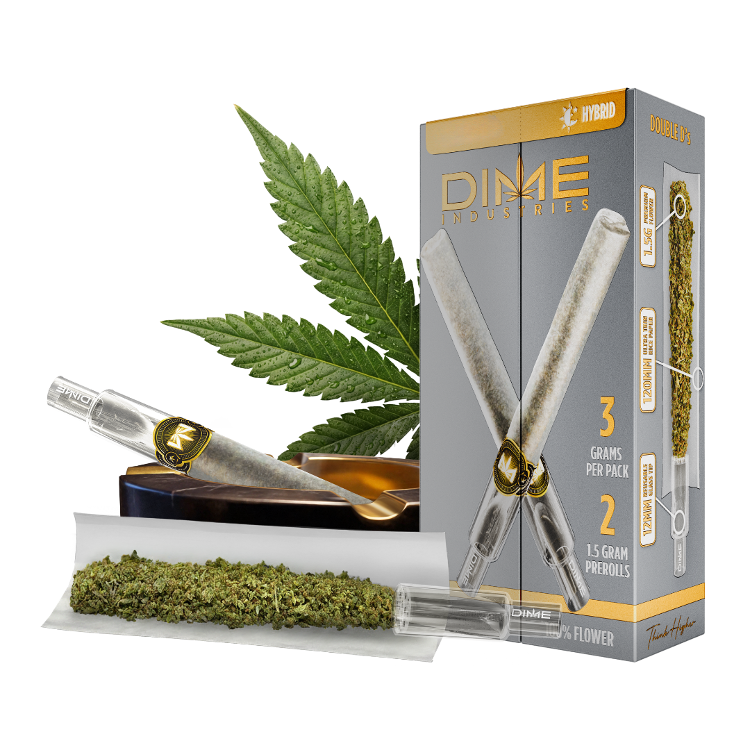 Dime Industries | Z Cube | Double D's | Pre-Roll 2pk | 3g