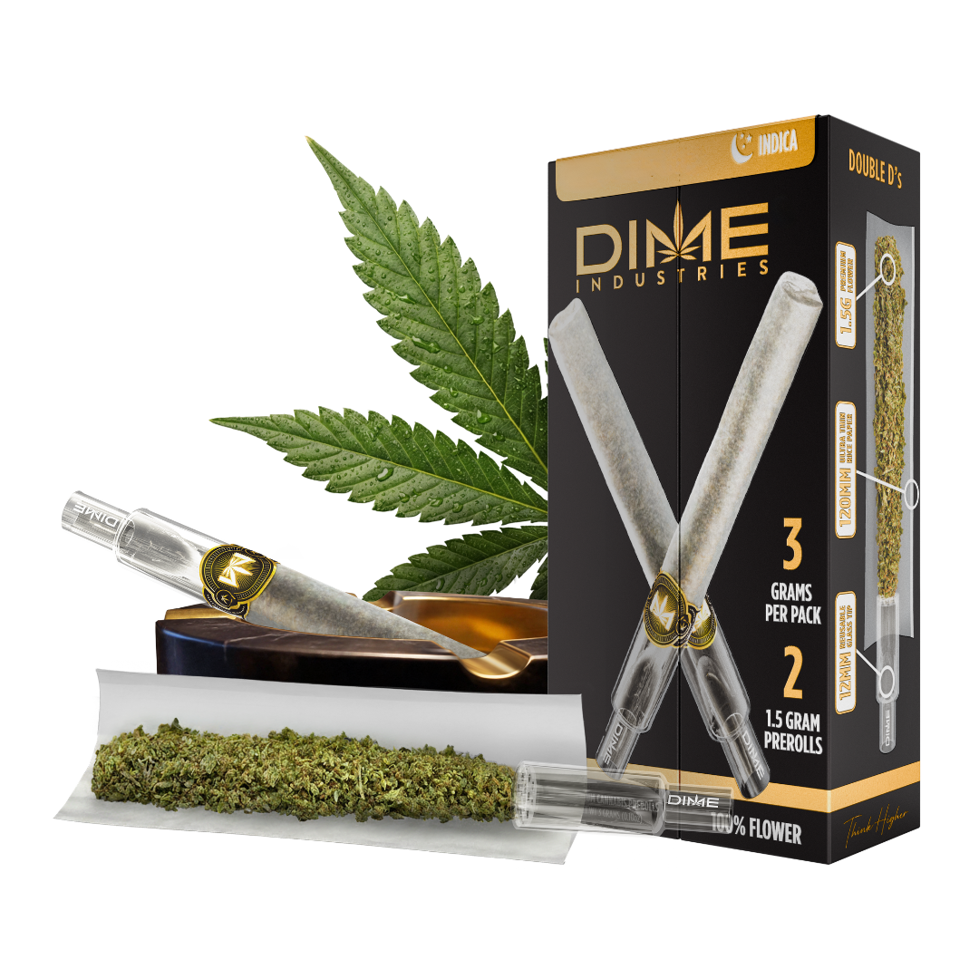 Dime Industries | Blue Runtz | Double D's | Pre-Roll 2pk | 3g
