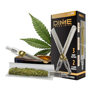 Dime Industries | Blue Runtz | Double D's | Pre-Roll 2pk | 3g