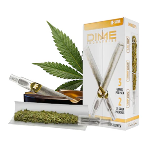 Dime Industries | Black Cherry | Double D's | Pre-Roll 2pk | 3g