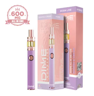 Dime Industries | Grapes N Cream | Rosin All-In-One Vape | 0.6g