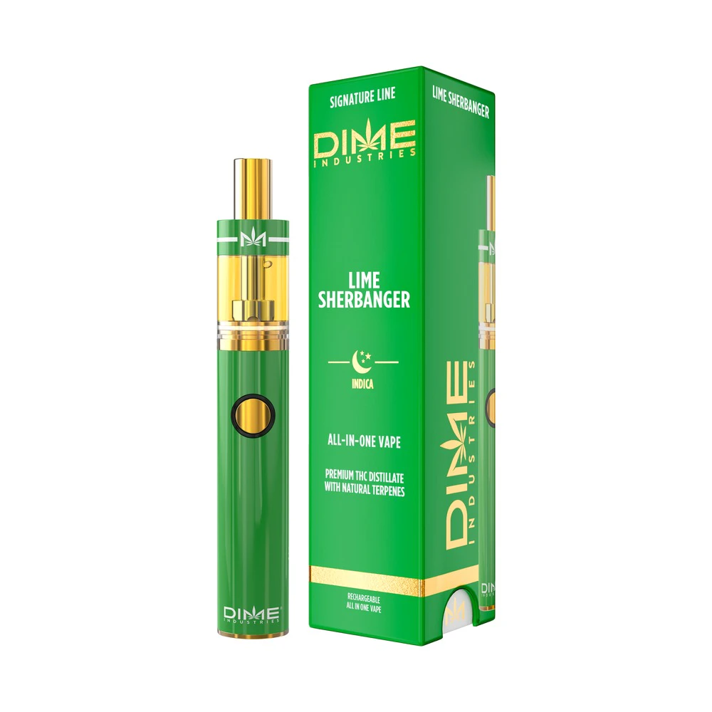 Dime Industries - Dime Industries | Lime Sherbanger | All-In-One Vape | 1g Main Image