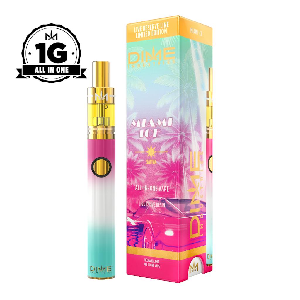DIME Industries Miami Ice All-In-One Vape 1.0g