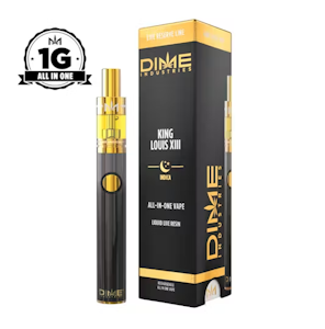 DIME INDUSTRIES - Dime Industries | King Louis XIII | Live Reserve All-In-One Rechargeable Vape | 1g