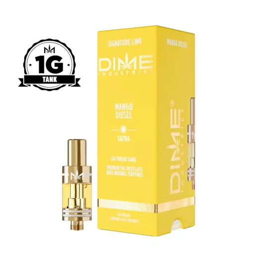Dime Industries - Dime Industries - Cartridge - Distillate - Mango Diesel - 1g Main Image