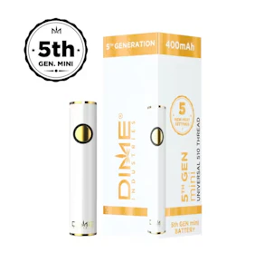 DIME INDUSTRIES - Dime Industries | White Mini Battery | 5th Generation