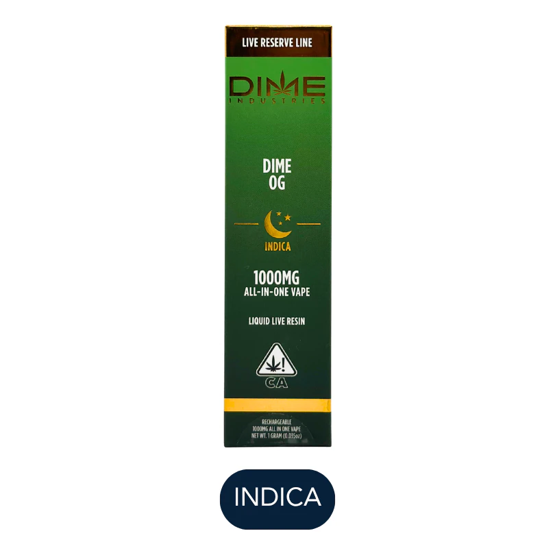 Dime Industries - Dime Industries - Live Resin - Dime OG - RTU - 1.0g Main Image