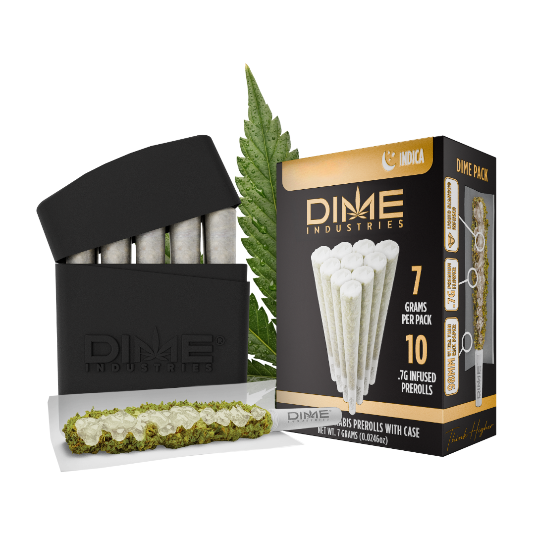 Dime Industries | Berry White | Dime Pack | Diamond Infused Pre-Roll 10pk | 7g