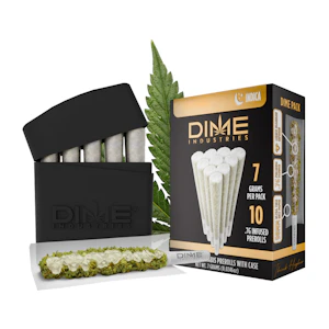 Dime Industries | Berry White | Dime Pack | Diamond Infused Pre-Roll 10pk | 7g