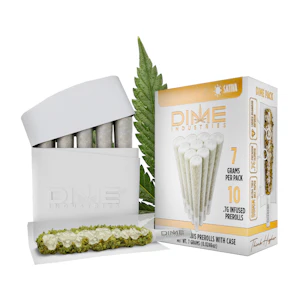 Dime Industries | Blueberry Lemon Haze | Dime Pack | Diamond Infused Pre-Roll 10pk | 7g