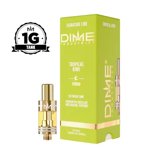 Dime Industries - Dime Industries - Cartridge - Distillate - Tropical Kiwi - 1g Main Image