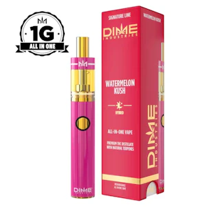 Dime Industries - Dime Industries | Watermelon Kush | All-In-One Rechargeable Vape | 1g