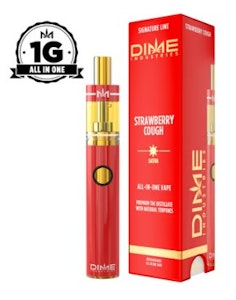 DIME INDUSTRIES - Dime 1g Strawberry Cough AIO Disposable
