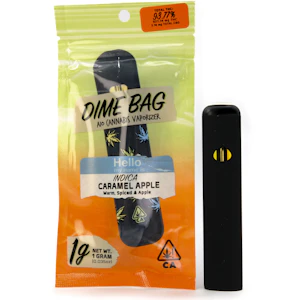 Dime Bag - Caramel Apple 1g All In One Cart - Dime Bag