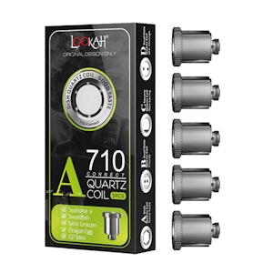 LOOKAH - 710 COIL 5 PACK A - DISH QUARTZ COILS - LOOKAH