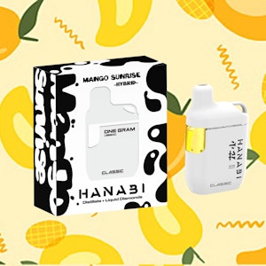 HANABI - HANABI | MANGO SUNRISE - AIO | CARTRIDGE | 1G
