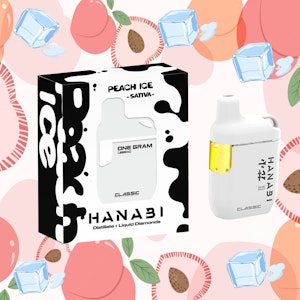 HANABI - HANABI | PEACH ICE - AIO | CARTRIDGE | 1G