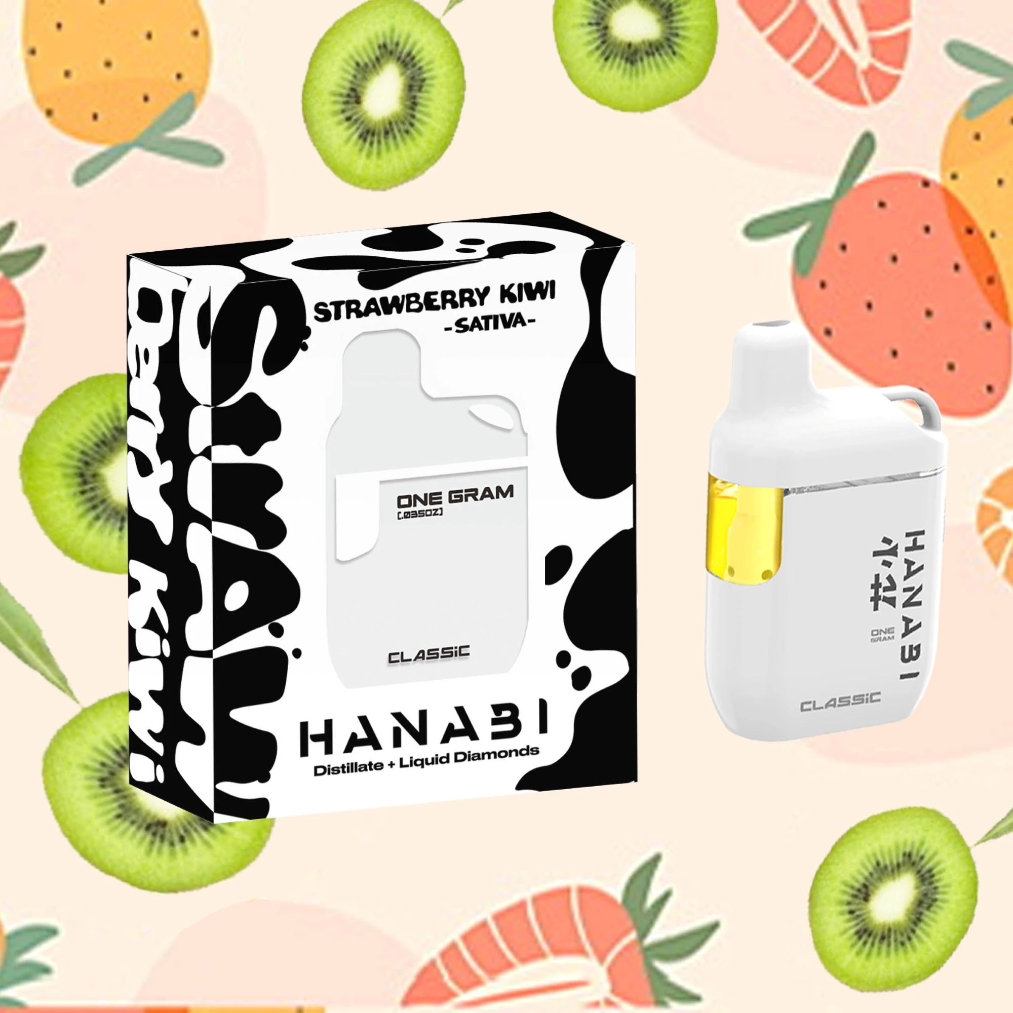 Hanabi - Hanabi - Disposable - Strawberry Kiwi - 1g Main Image