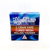 Disposable Vape | Rolling Thunder | CURED RESIN | 2g