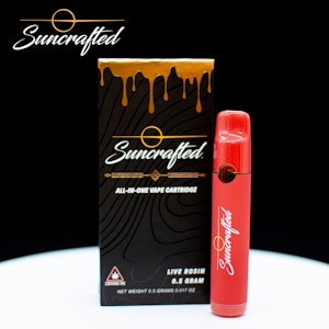Suncrafted - Garlic Budder All-In-One Live Rosin Disposable - 0.5g - HHG