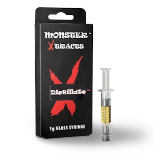Monster Xtracts - Monster Xtracts - PURE Distillate Syringe - 1G