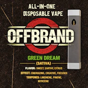 Green Dream | 1g Disposable Vape | TAX INCLD