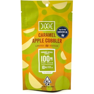 DIXIE - Caramel Apple Cobbler 100mg 10 Pack Gummies - Dixie