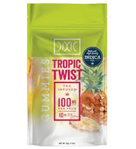 DIXIE - Dixie Gummies Tropic Twist Indica R100