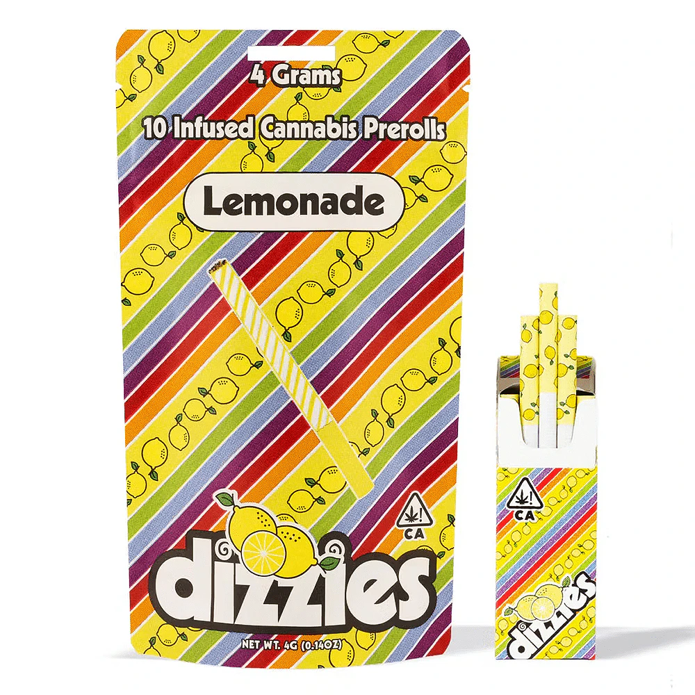 Dizzies - Frozen Lemonade 10pk Infused Preroll (4g) Main Image