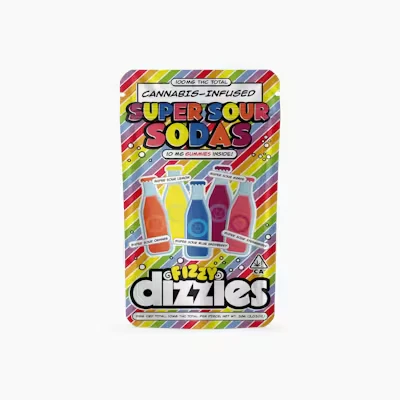 Dizzies - Dizzies 10pk Gummies Super Sour Grape Main Image