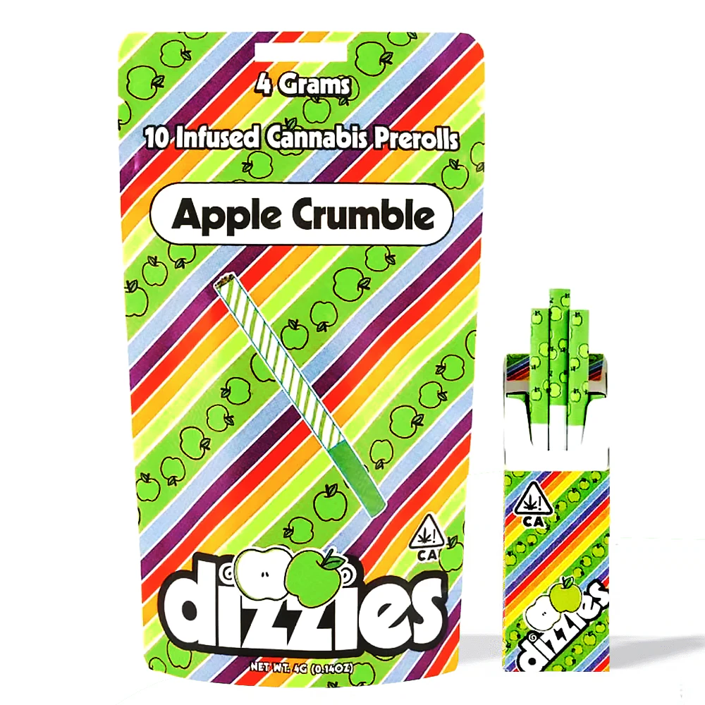 Dizzies - Apple Crumble 10pk Infused Preroll (4g) Main Image