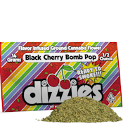 Black Cherry Bomb Pop Infused Ground Flower (1/2 oz)