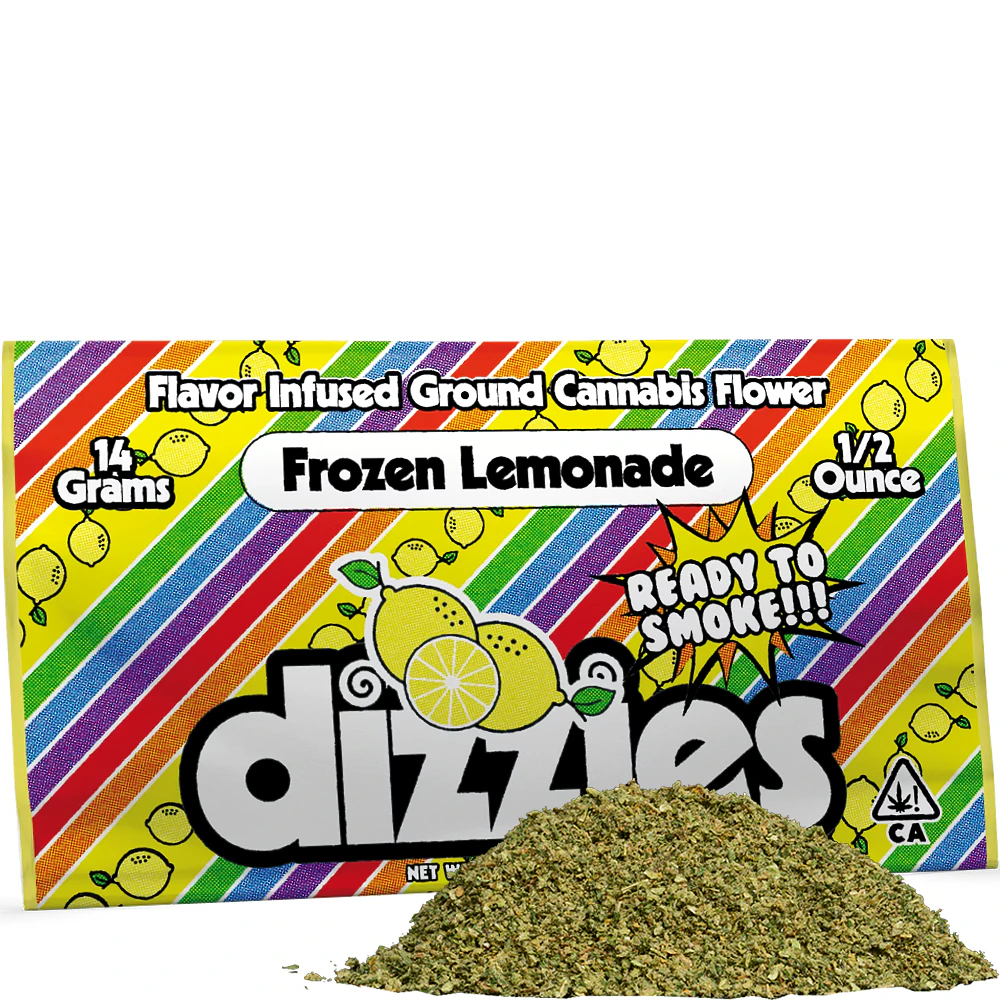 Dizzies - Frozen Lemonade Infused Ground Flower (1/2 oz) Main Image