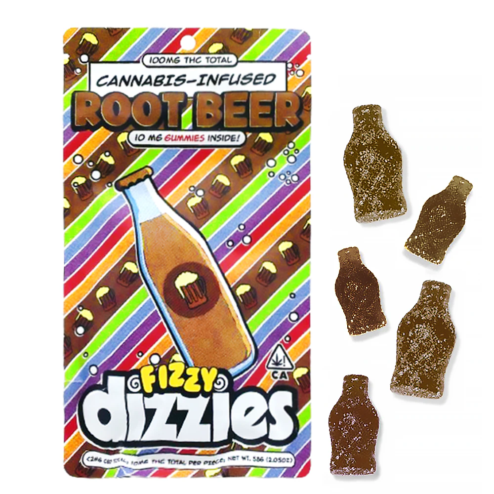 Dizzies - Root Beer Sodas Gummies Main Image