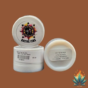 Native Fire - Native Fire 1g Live Rosin-Do-Si-Bomb