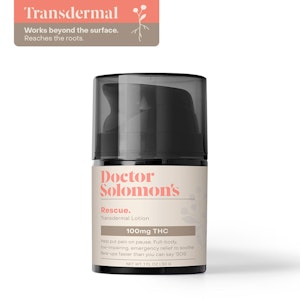 Dr. Solomon's - Dr. Solomon's | Transdermal Lotion | Rescue (THC Rich) | 100mg