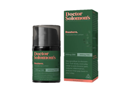 Dr. Solomon's 1:1 400mg Restore Transdermal Lotion - 200mg CBD / 200mg THC