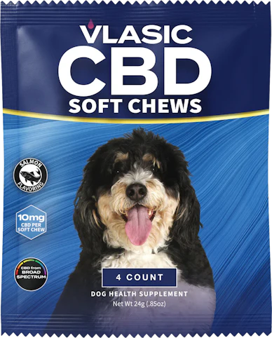 Vlasic - -Bacon Flavor- 40mg | 4 count mini pack (CBD Dog Chews) | Vlasic      -File Cab 4