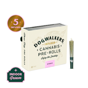 DOGWALKERS - DogWalkers | Gelato AK | Infused Pre-Roll 5pk | 2.25g Hybrid