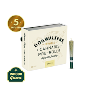 DogWalkers | Night Owl Haze | Infused Pre-Roll 5pk | 2.25g Sativa