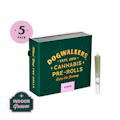 Dogwalkers - Strawnana Cookies (Stay) - 5 Pk 1.75g Dogwalkers - Preroll
