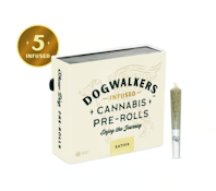 [REC] Dogwalkers Infused | White Durban | 2.25g/5pk Prerolls