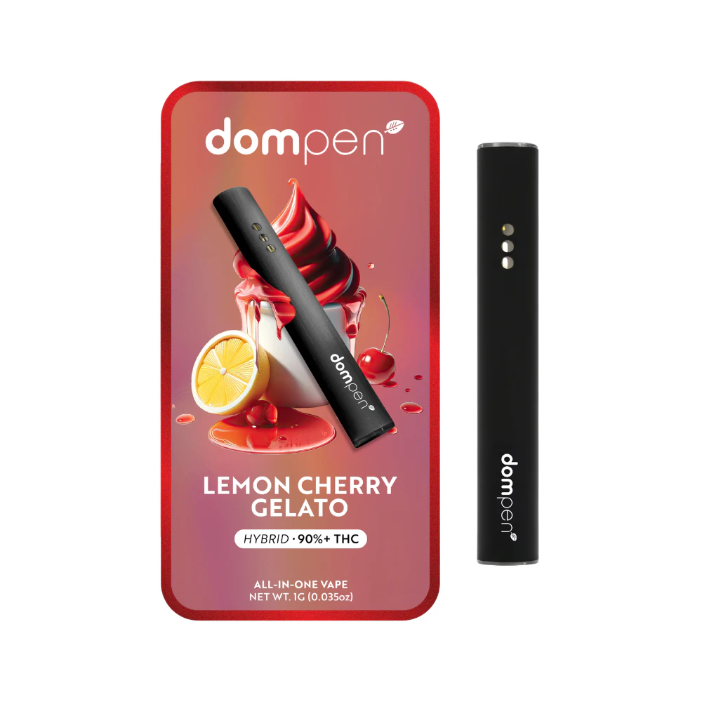 Dom Pen - Dompen | Distillate All-In-One | Lemon Cherry Gelato | Hybrid | 1g Main Image