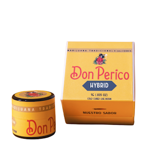 DON PERICO - Hash Burger - (Cured Live Rosin) - 1g (H) - Don Perico